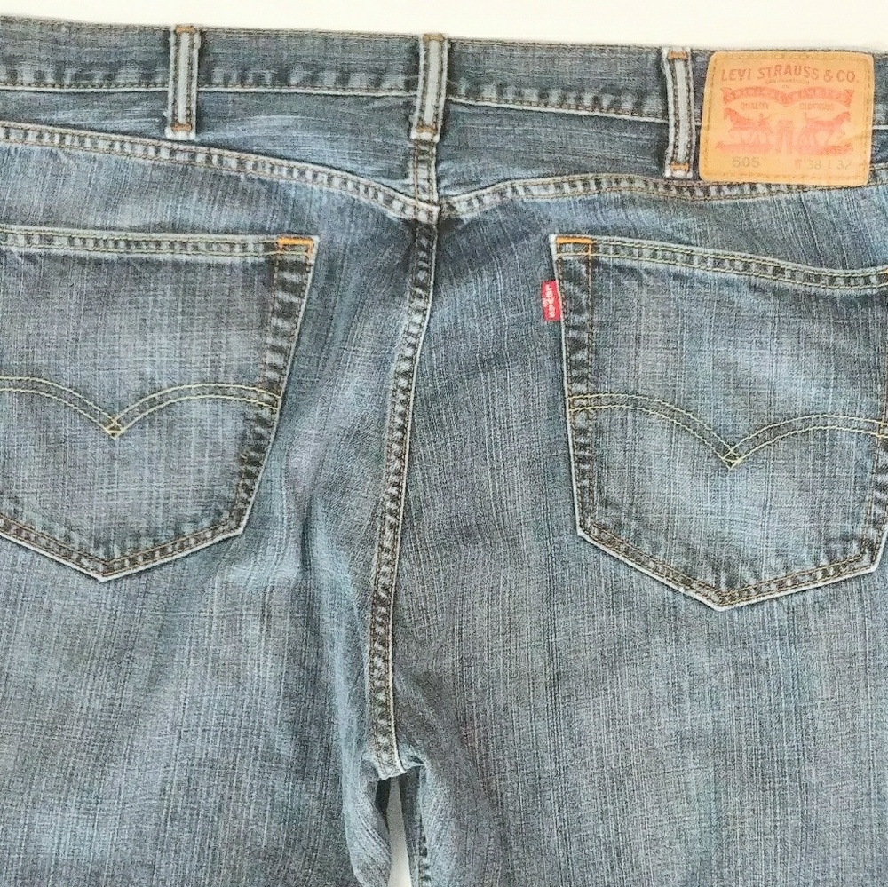 Levi's 505 Jeans Mens Size 38x32